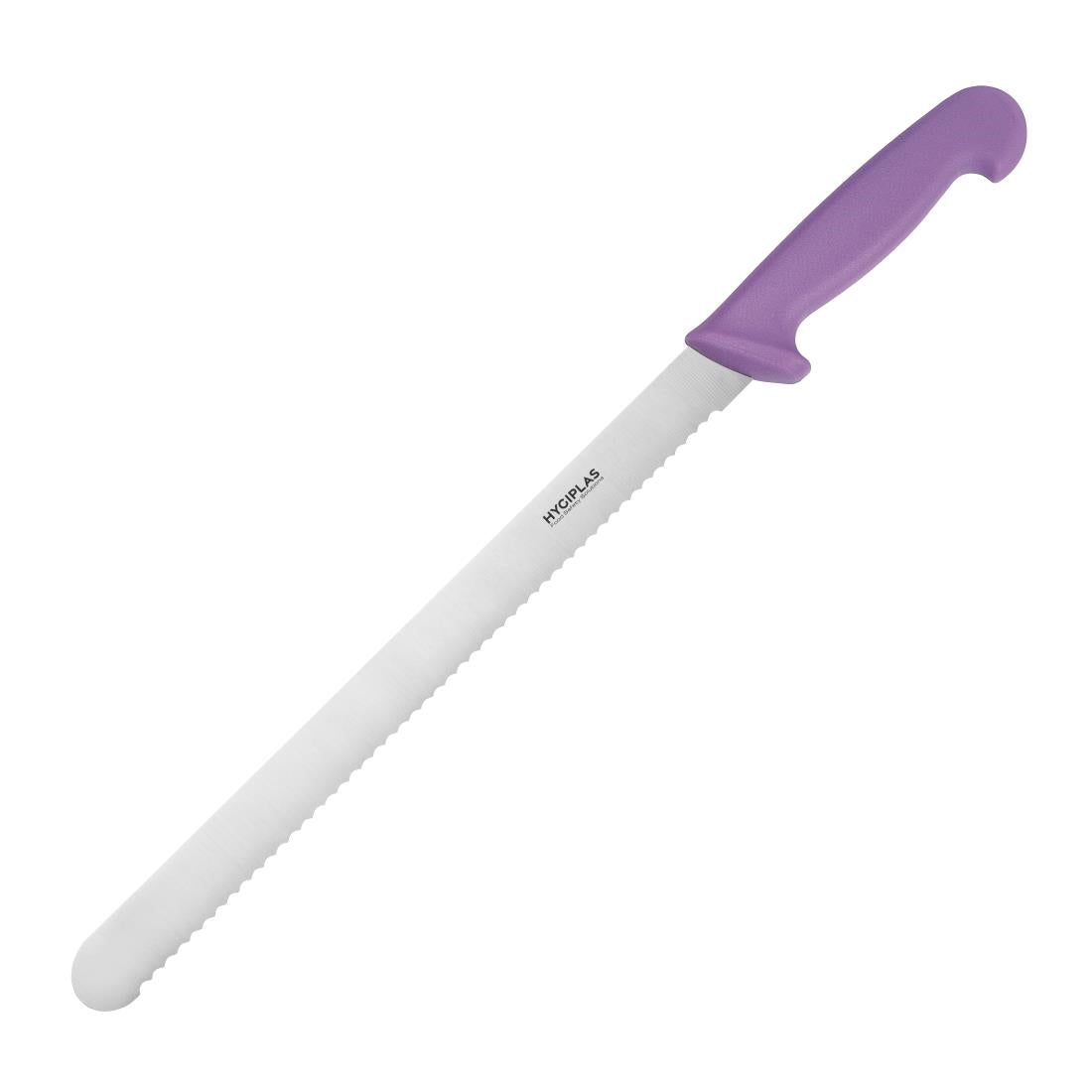 Hygiplas Serrated Slicer Purple 30cm