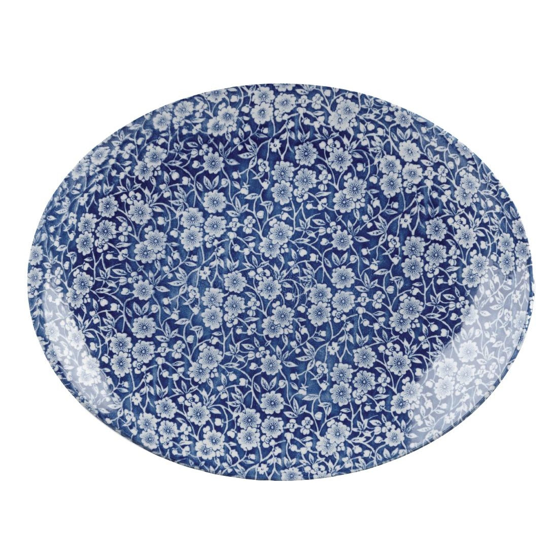 Churchill Vintage Prints Oval Plates Prague Victorian Calico Print 317mm (6 Pack)