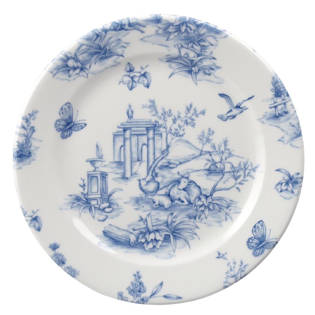Churchill Vintage Prints Tea Plates Prague Toile Print 170mm (6 Pack)