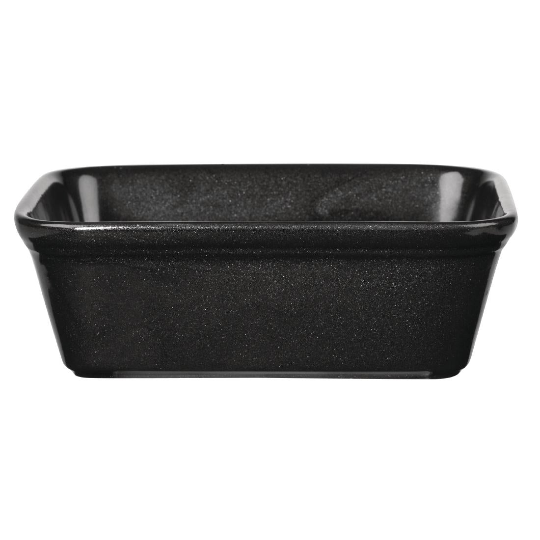 Churchill Cookware Black Rectangular Dishes 160x 120mm (12 Pack)