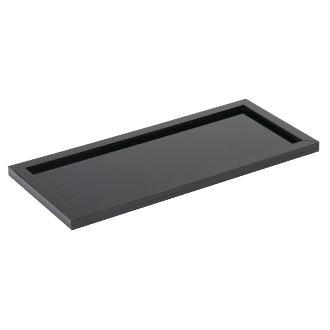 Hotel Complimentary Bathroom Presentation Tray Black