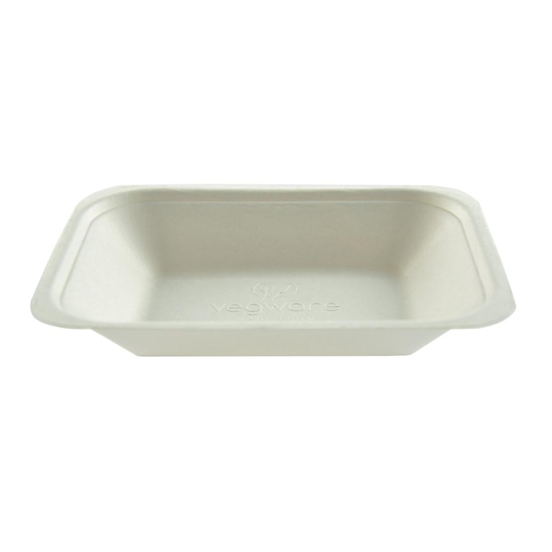 Vegware Compostable Bagasse Chip Trays 175mm (500 Pack)
