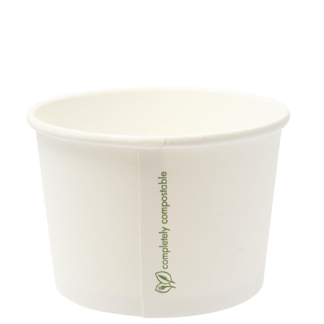 Vegware Compostable Hot Food Pots 230ml / 8oz (1000 Pack)