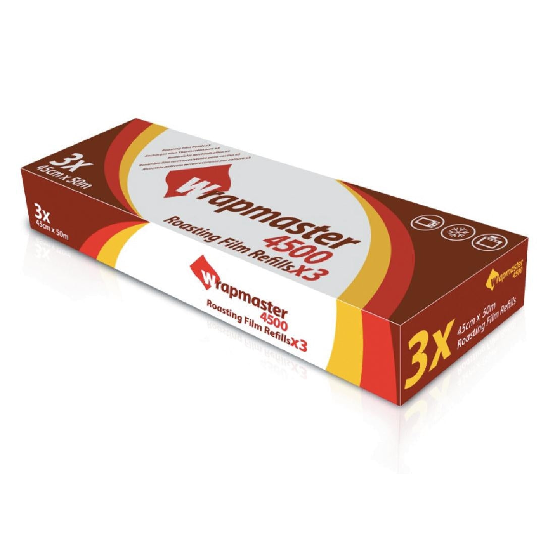 Wrapmaster 4500 Roasting Film Refills 450mm x 50m (3 Pack)