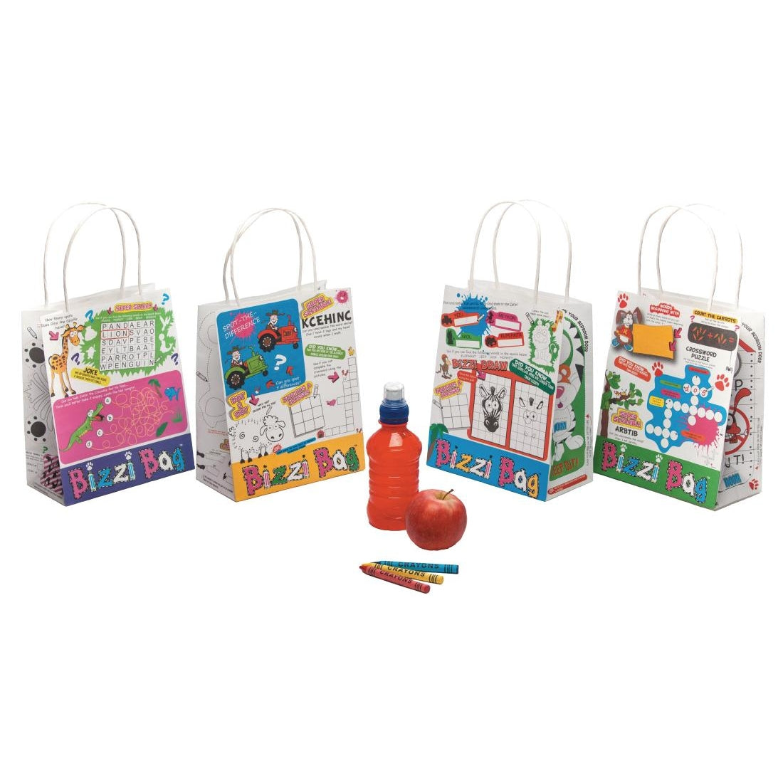 Bizzi Assorted Kids Meal Bags (200 Pack)