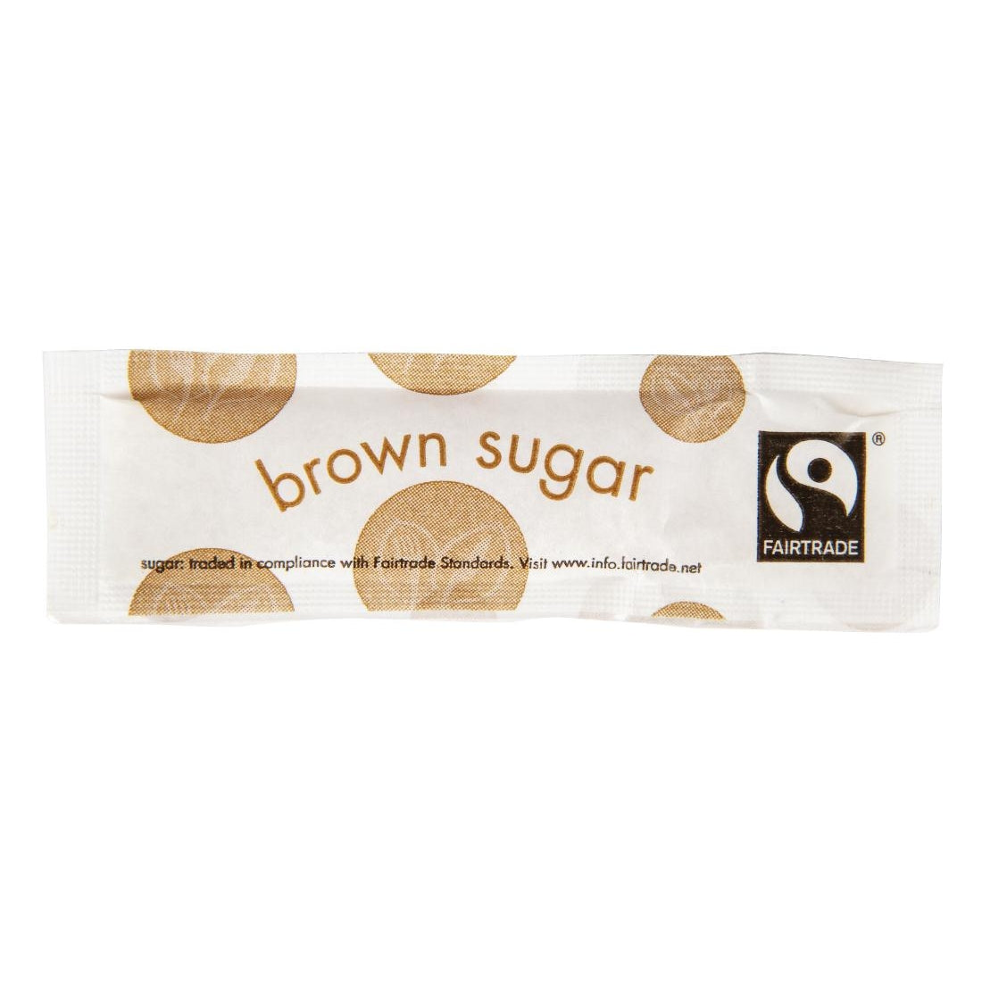Vegware Compostable Fairtrade Brown Sugar Sticks (1000 pack)