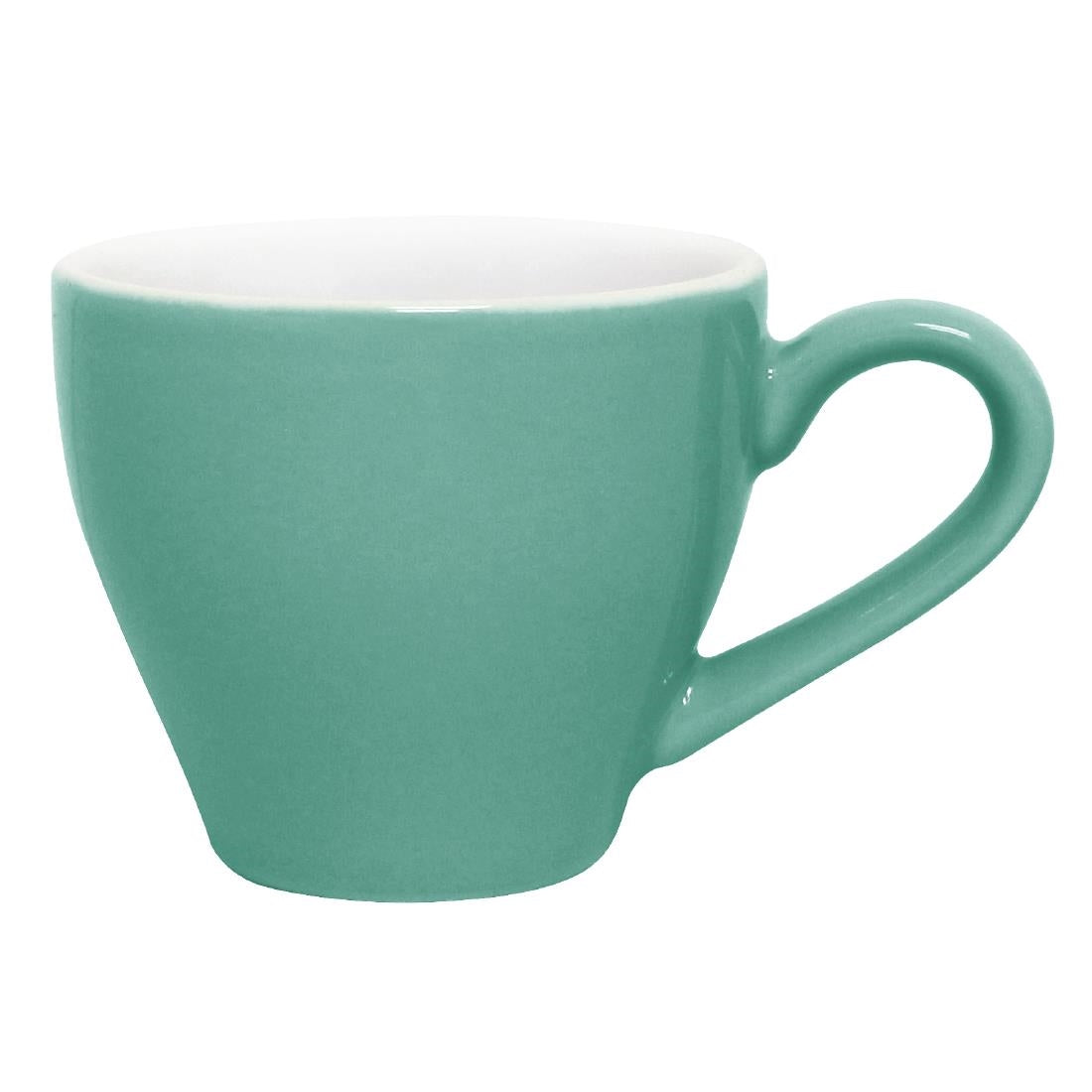 Olympia Cafe Espresso Cups Aqua 100ml (12 Pack)