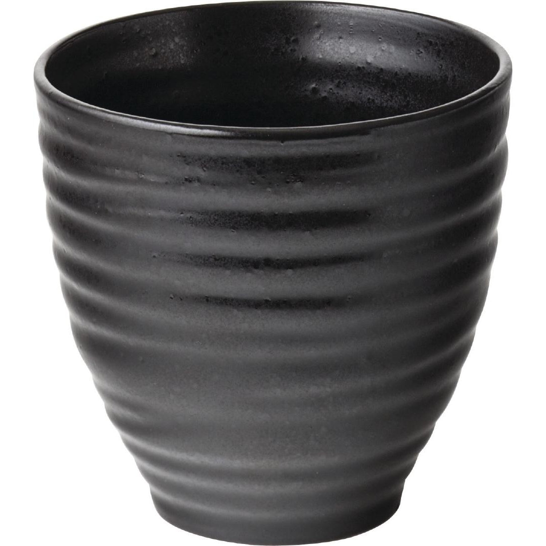 Utopia Tribeca Chip Pot Ebony 310ml (6 Pack)