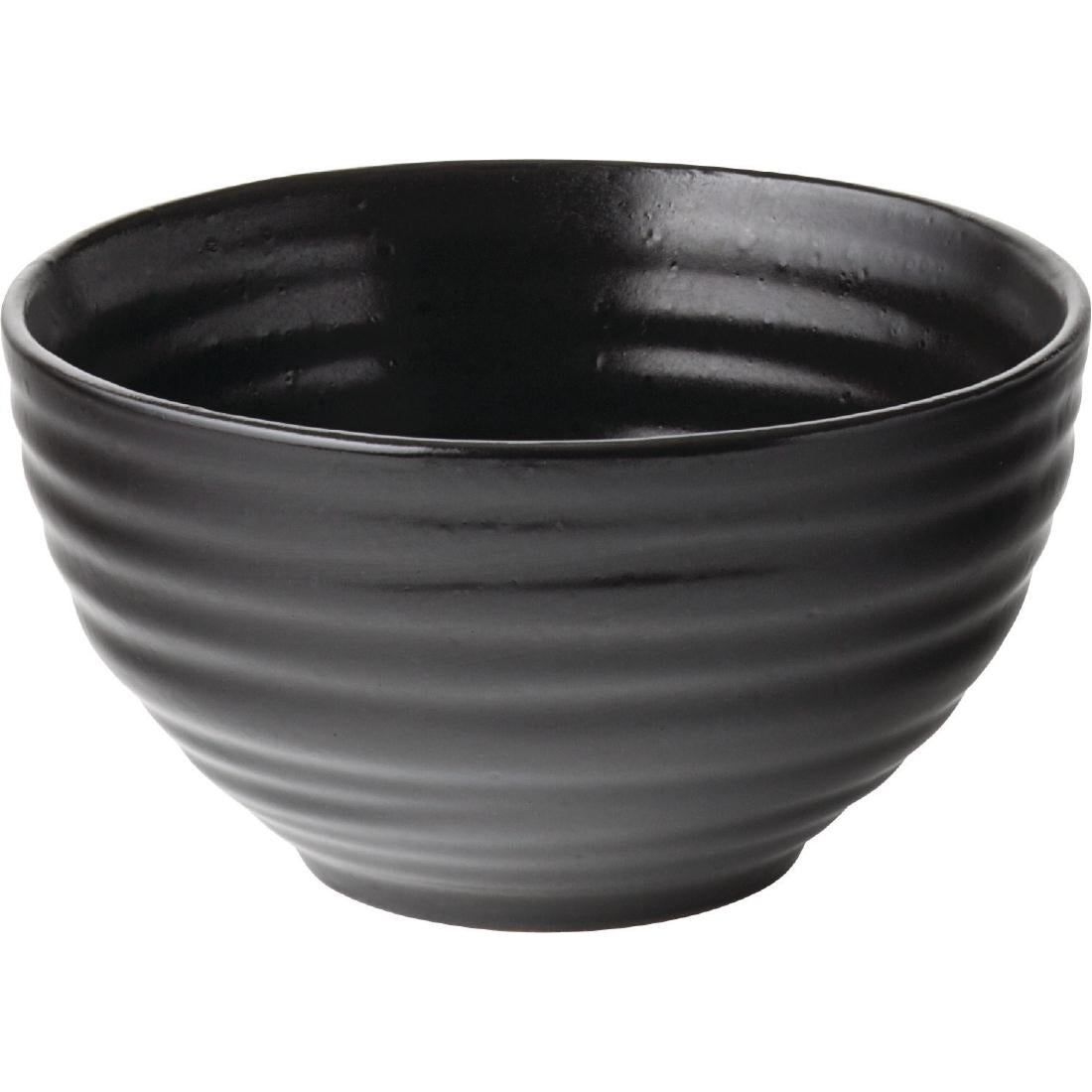 Utopia Tribeca Rice Bowls Ebony 100mm (6 Pack)