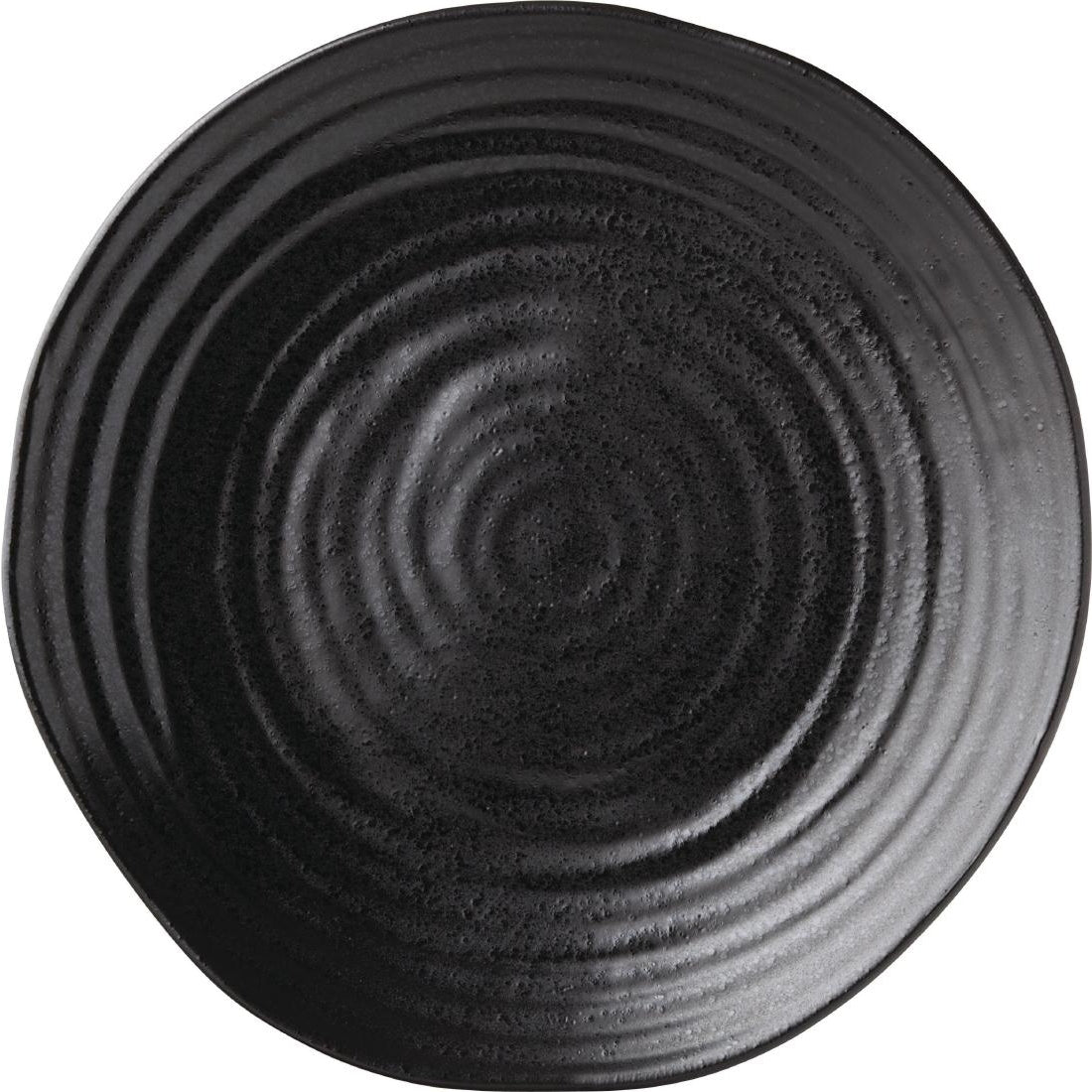 Utopia Tribeca Dinner Plates Ebony 280mm (6 Pack)