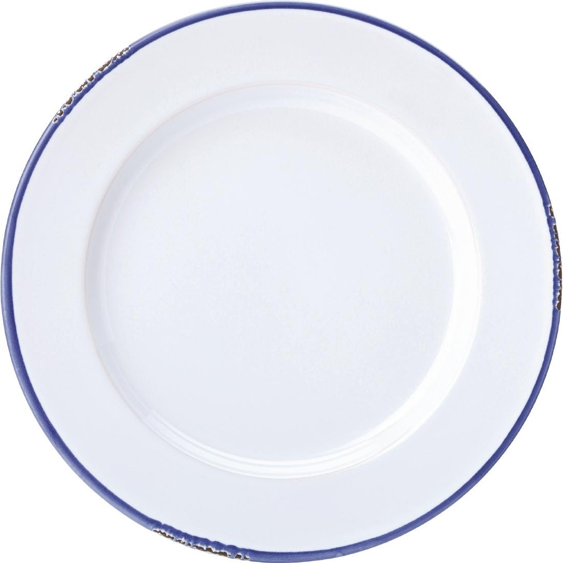 Utopia Avebury Blue Dinner Plates 260mm (6 Pack)
