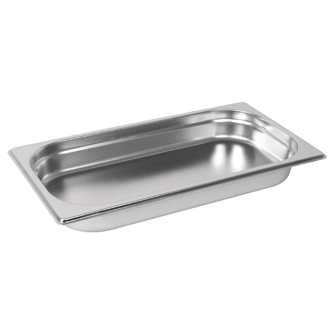 Vogue Stainless Steel 1/3 GN Pan 40mm