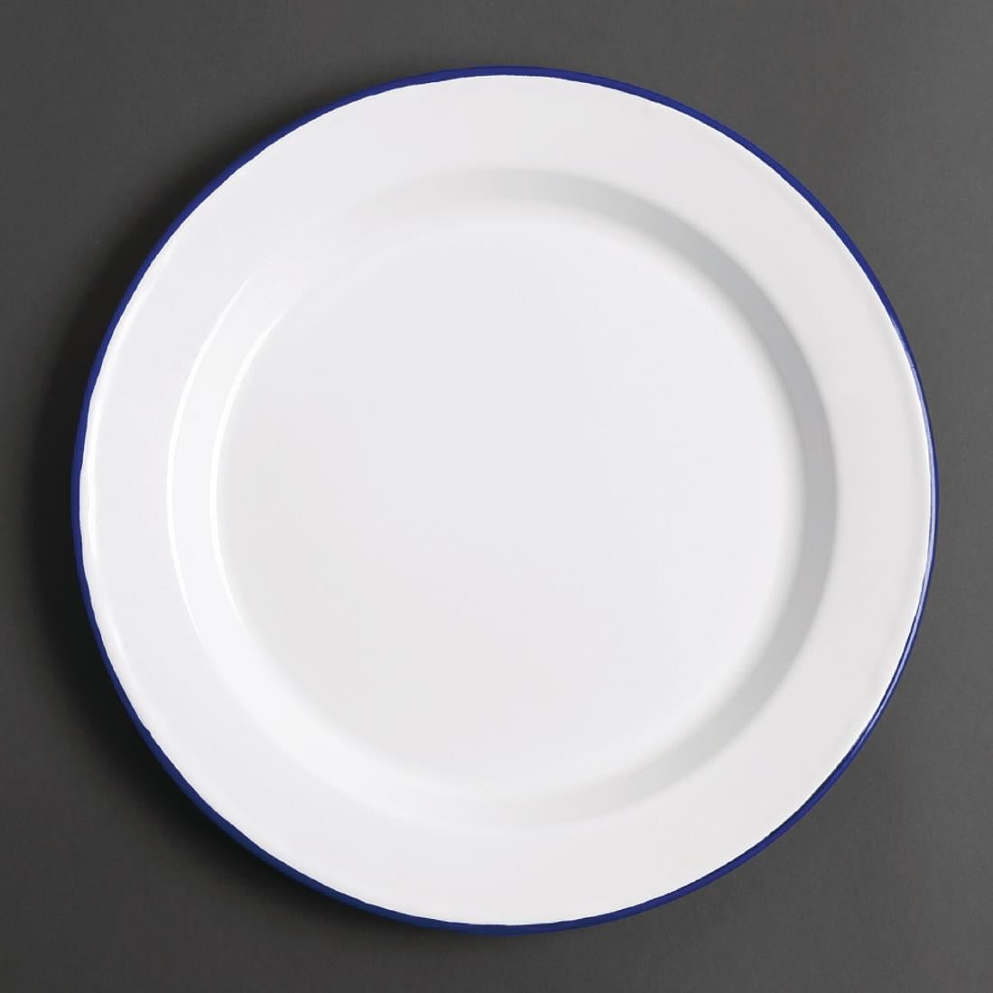 Olympia Enamel Dinner Plates 245mm (6 Pack)