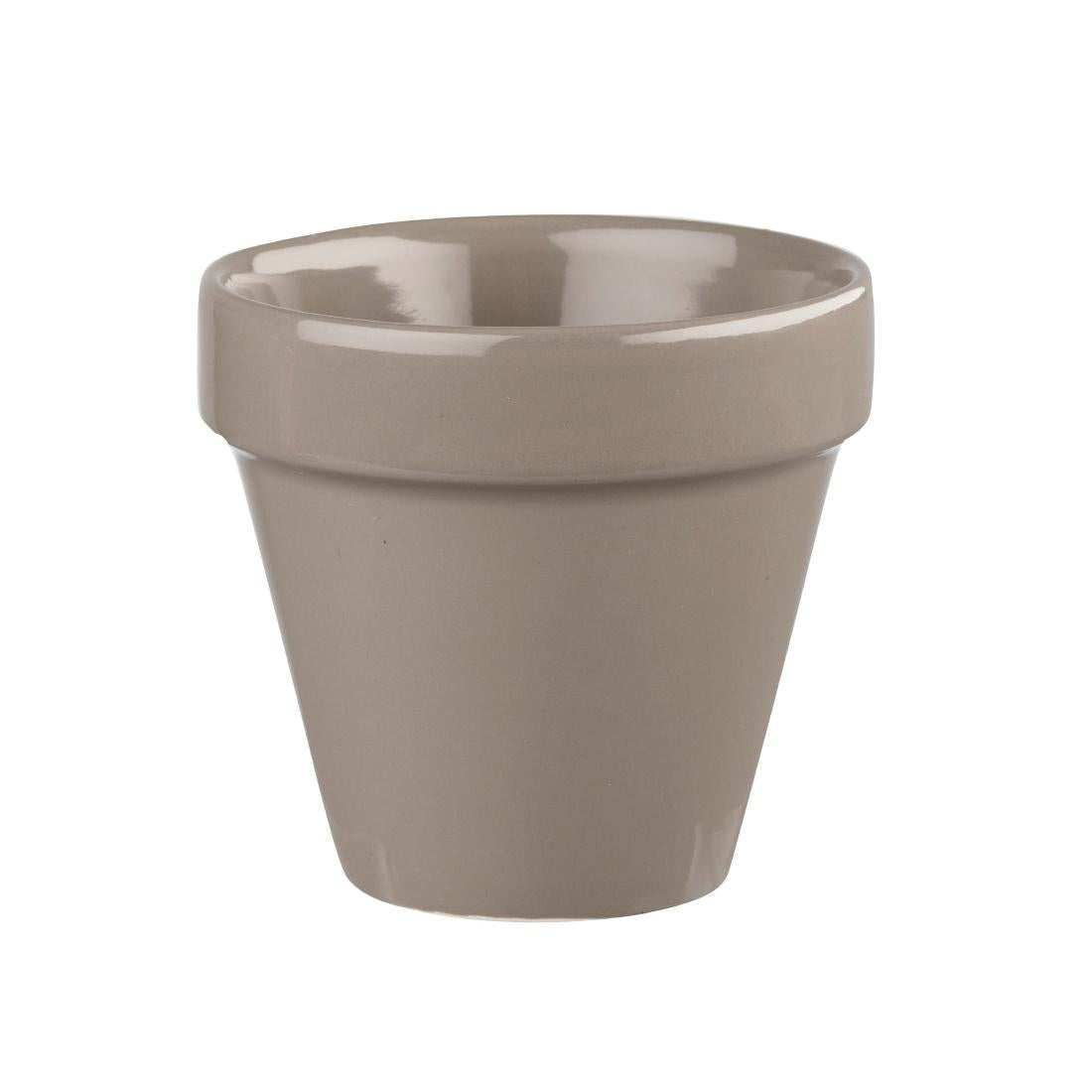 Churchill Bit On The Side Plant Pot Pebble 17oz (6 Pack)