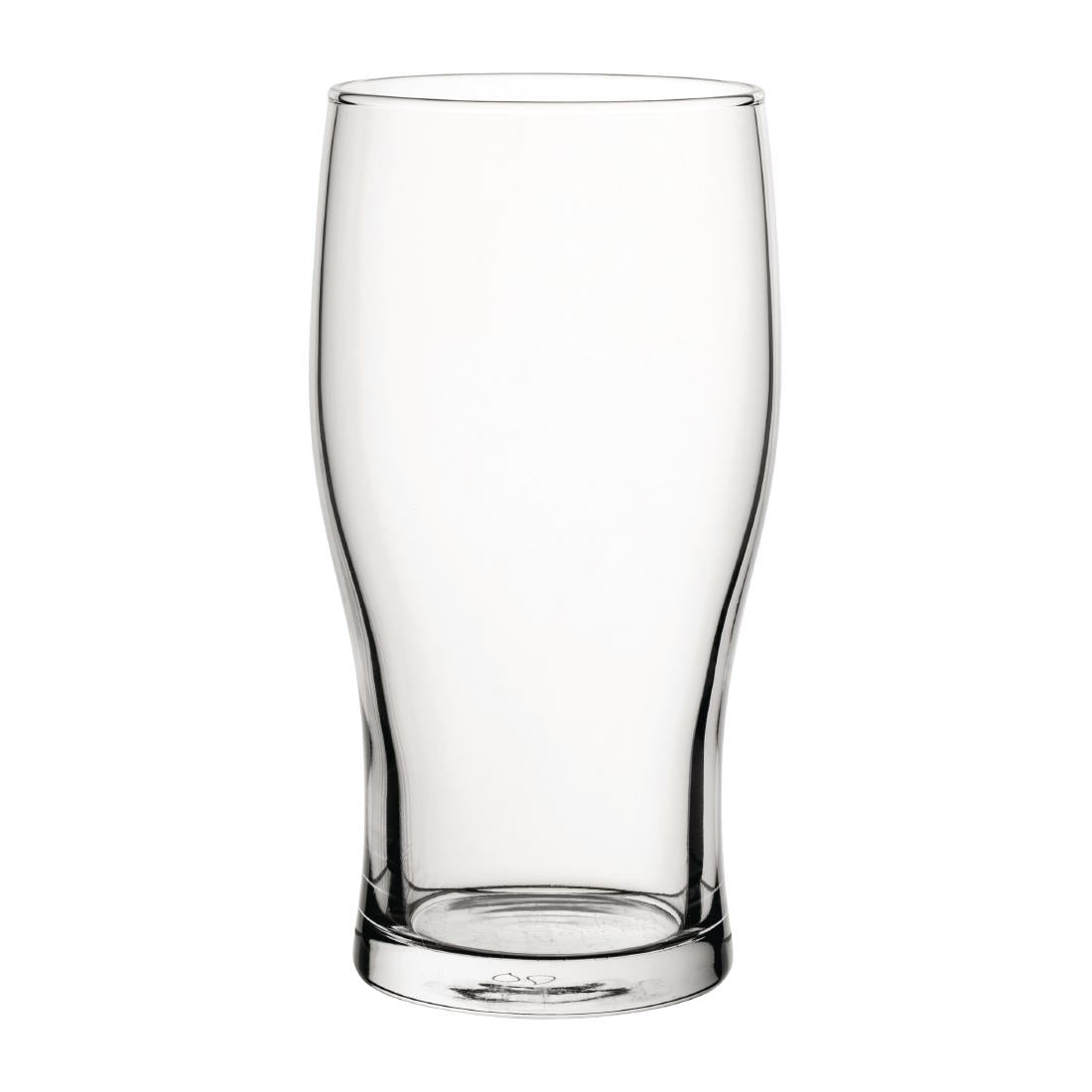 Utopia Tulip Nucleated Toughened Beer Glasses 280ml CE Marked (48 Pack)