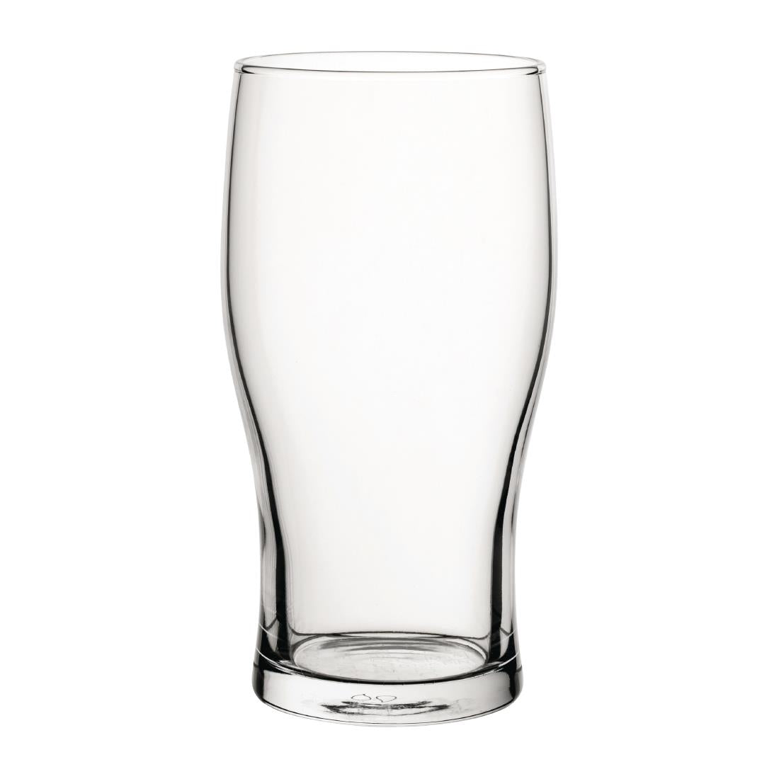 Utopia Tulip Nucleated Toughened Beer Glasses 570ml CE Marked (48 Pack)