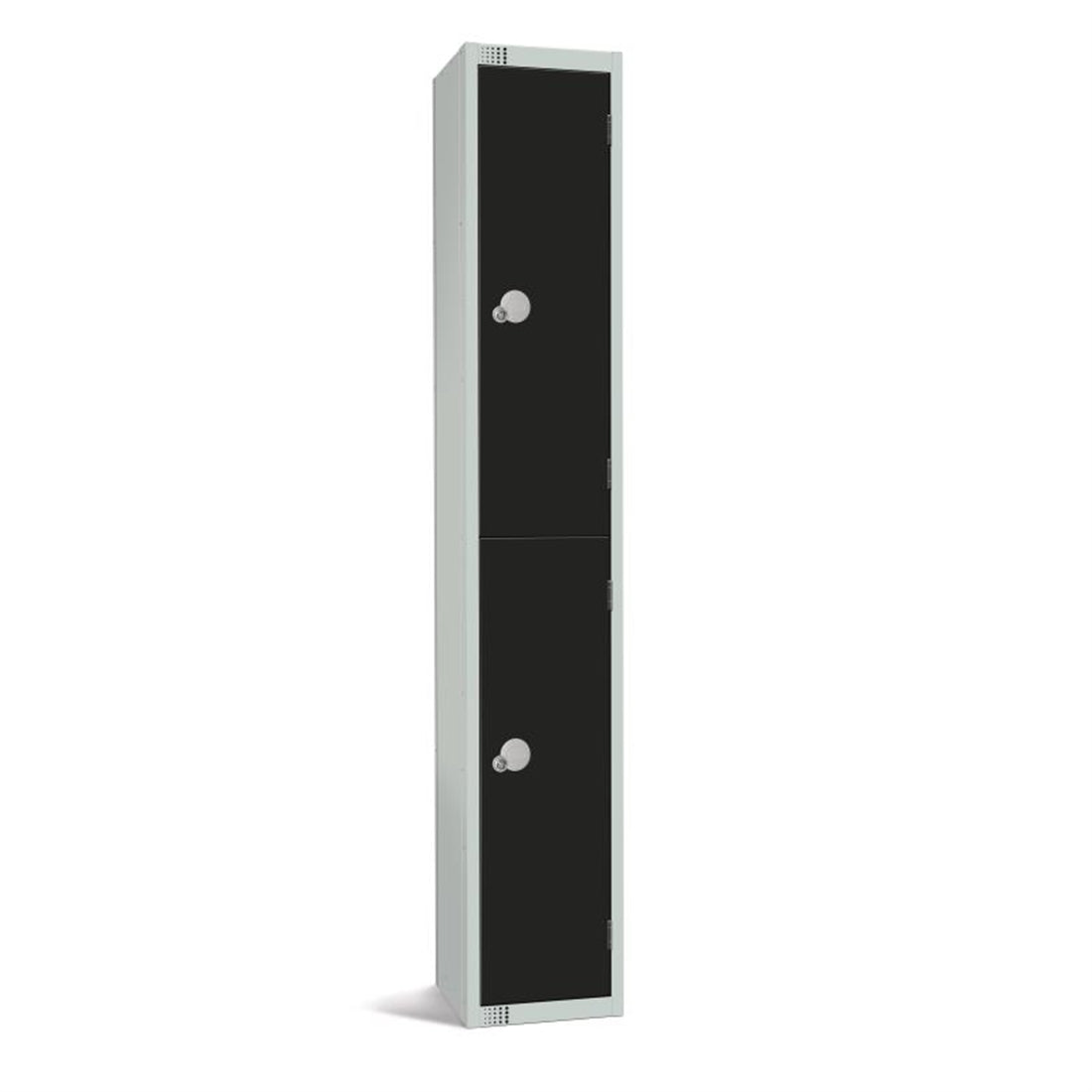 Elite Double Door Manual Combination Locker Locker Black