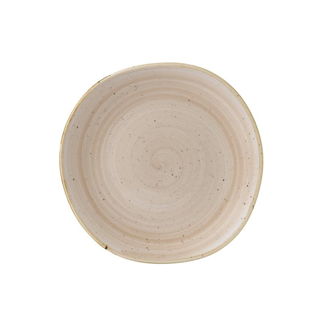 Churchill Stonecast Round Plates Nutmeg Cream 264mm (12 Pack)