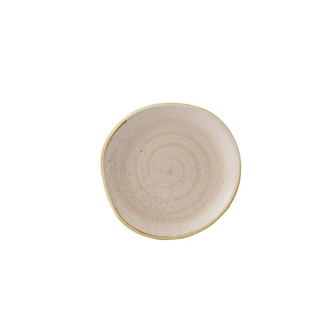 Churchill Stonecast Round Plates Nutmeg Cream 186mm (12 Pack)
