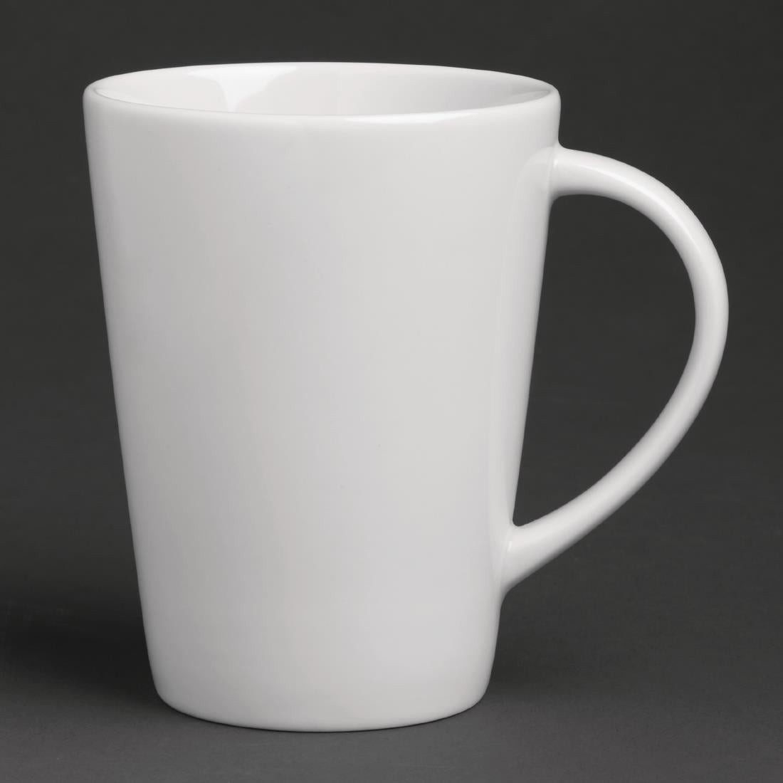 Royal Porcelain Classic White Mugs 275ml (6 Pack)