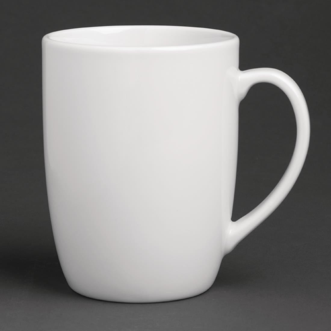 Royal Porcelain Classic White Mugs 350ml (12 Pack)