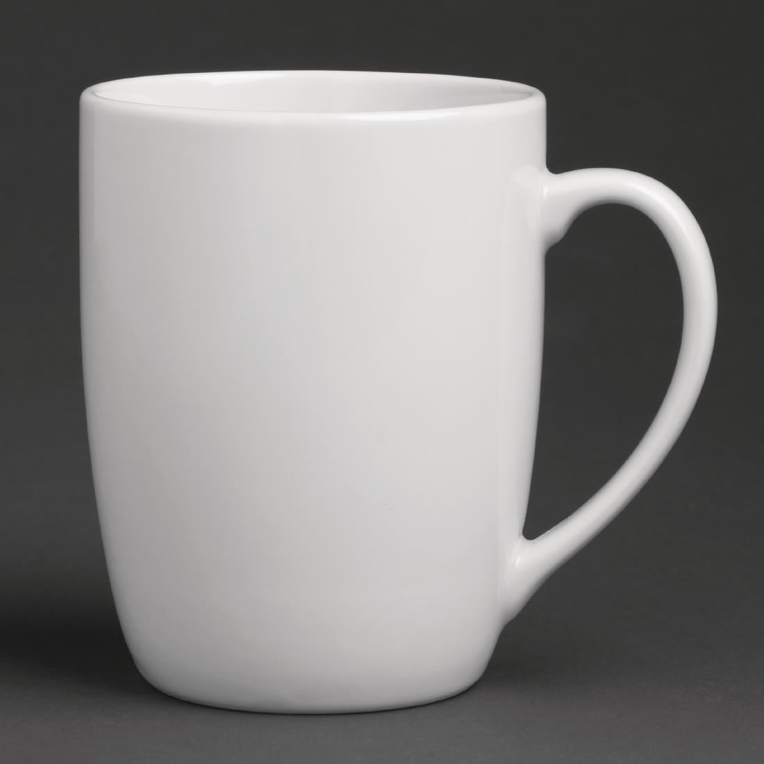Royal Porcelain Classic White Mugs 250ml (12 Pack)