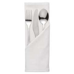 Occasions Polyester Napkins White (10 Pack)