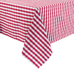 Mitre Comfort Gingham Tablecloth Red 1320 x 1320mm