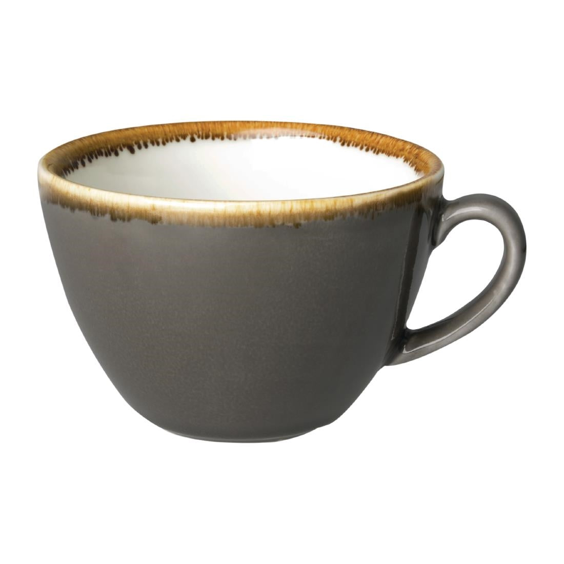 Olympia Kiln Cappuccino Cup Smoke - 340ml