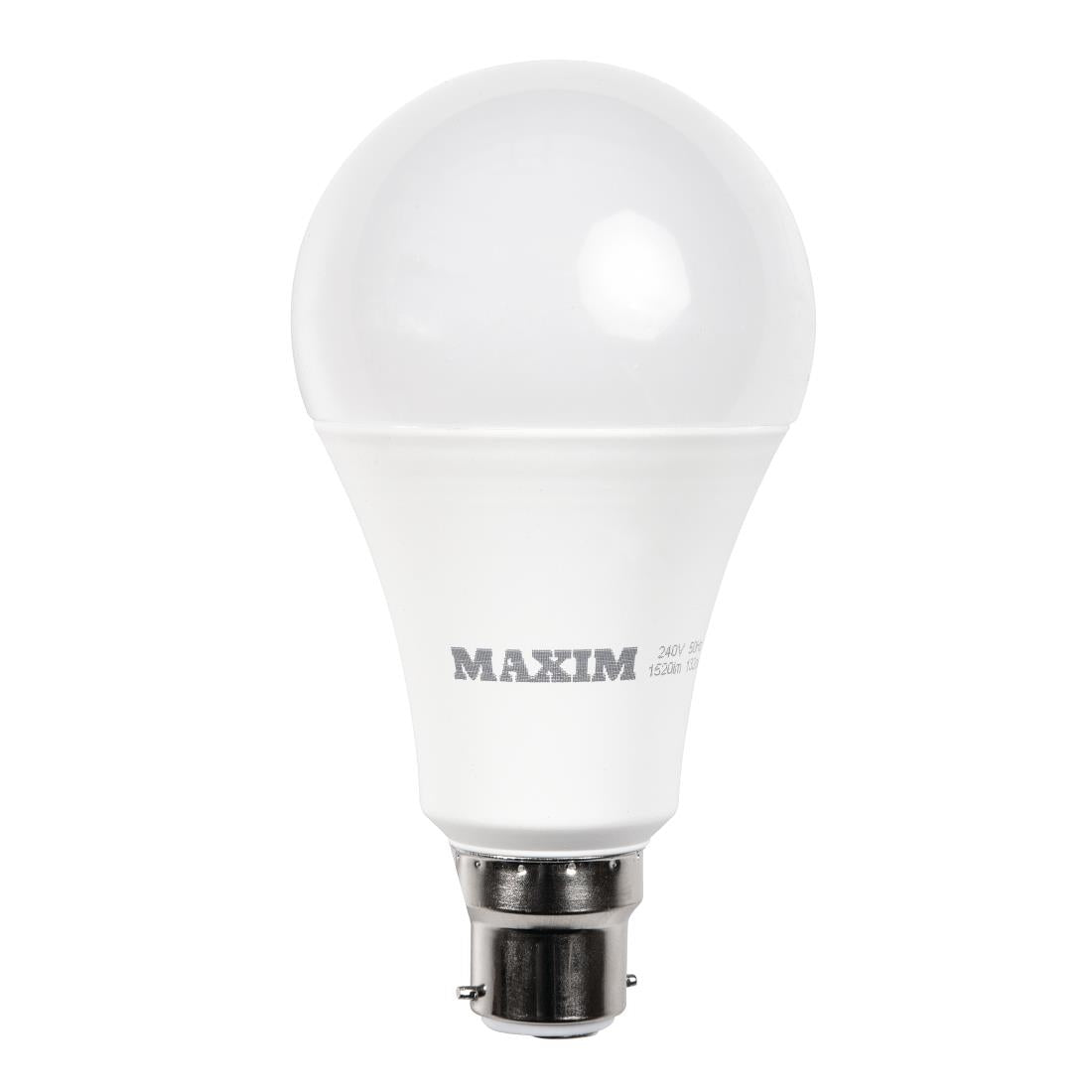 Status Maxim LED GLS Bayonet Cap Warm White 10W (10 Pack)
