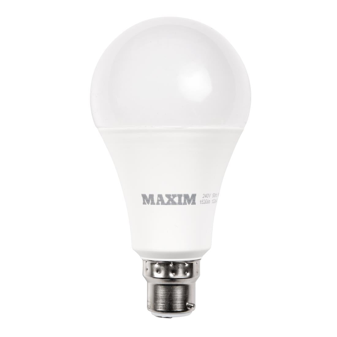 Maxim LED GLS Bayonet Cap Cool White 10W (10 Pack)