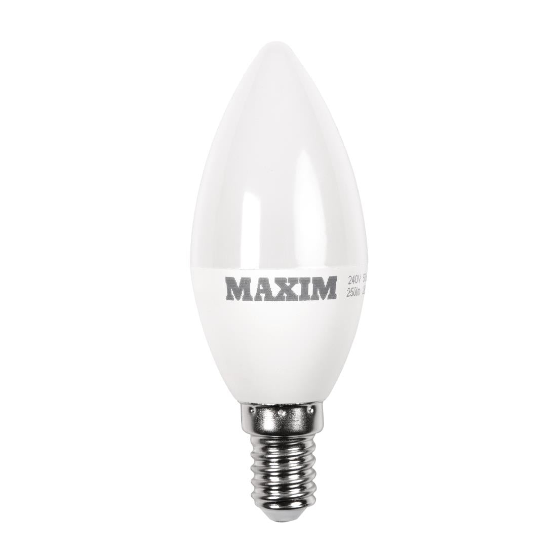 Maxim LED Candle Small Edison Screw Warm White 6W (10 Pack)