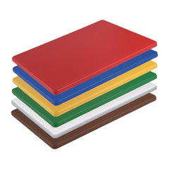 Hygiplas Low Density 6-Piece Chopping Board Set 300x225x10mm