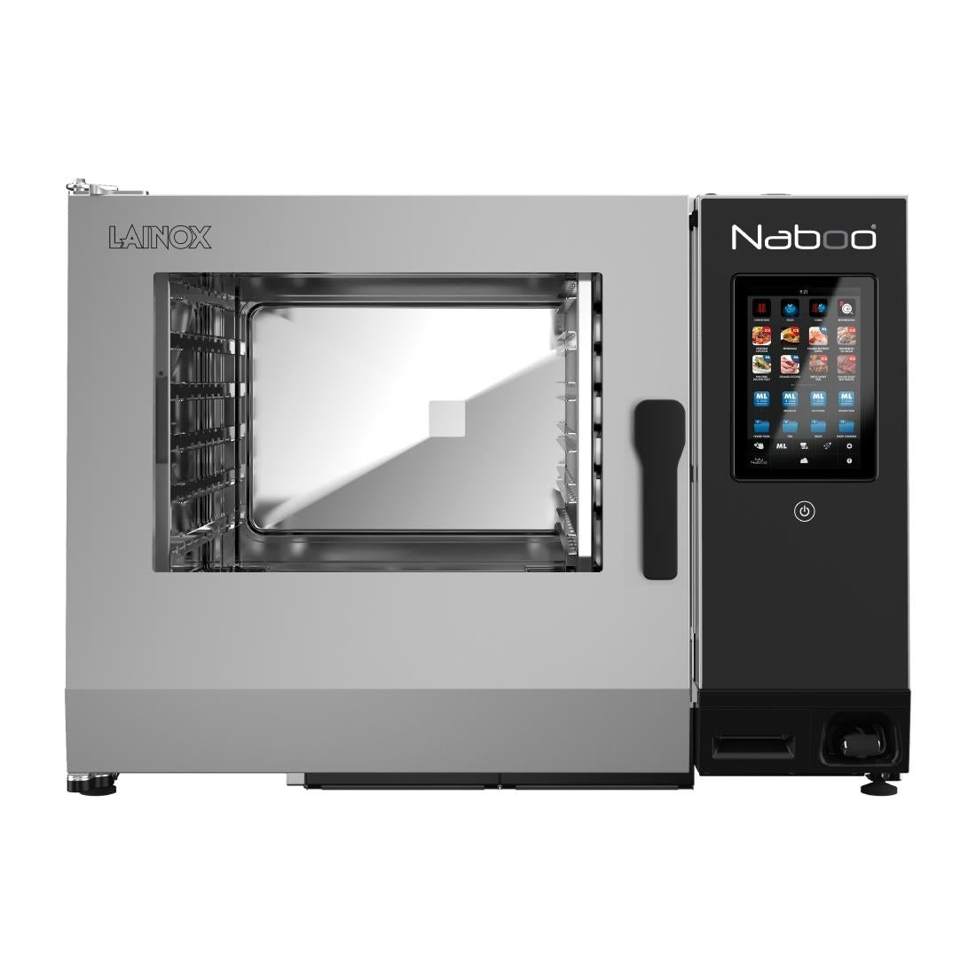Lainox Naboo Touch Screen ElectricCombi Oven with Boiler 3PH 6x 2/1 GN NAE062BS