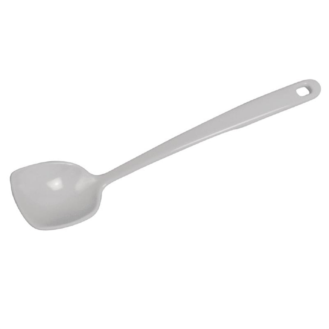 Long White Serving Spoon