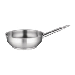 Vogue Stainless Steel Sauté Pan 24cm