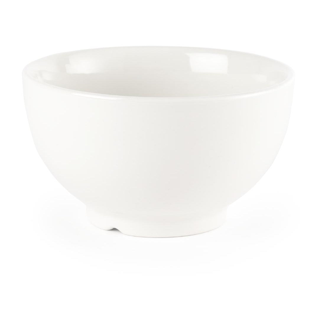 Churchill Snack Attack Soup Bowls White 130mm (6 Pack)