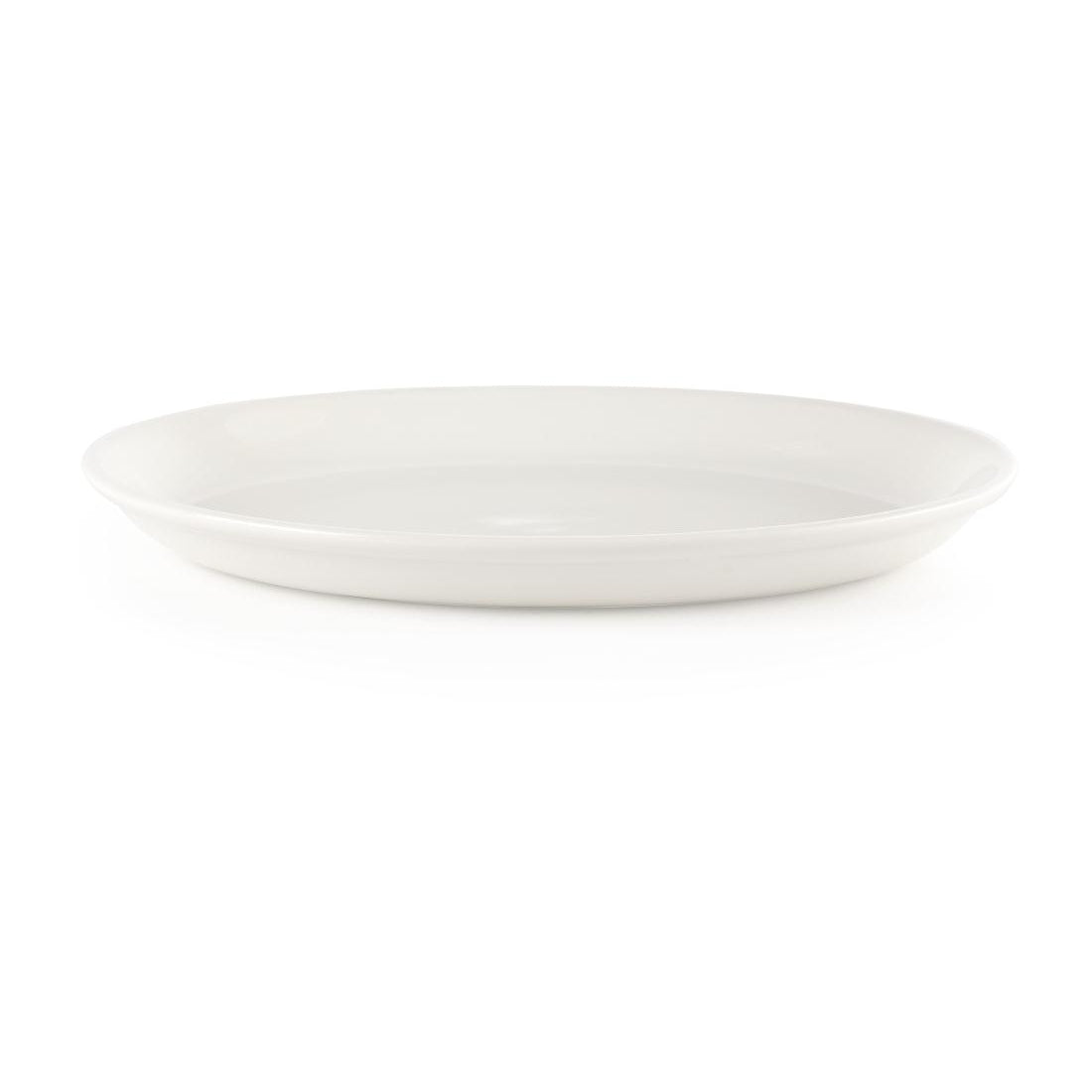 Churchill Whiteware Oval Platters 254mm (12 Pack)