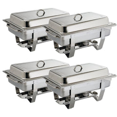 Olympia Milan Chafing Set 1/1 GN (4 Pack)