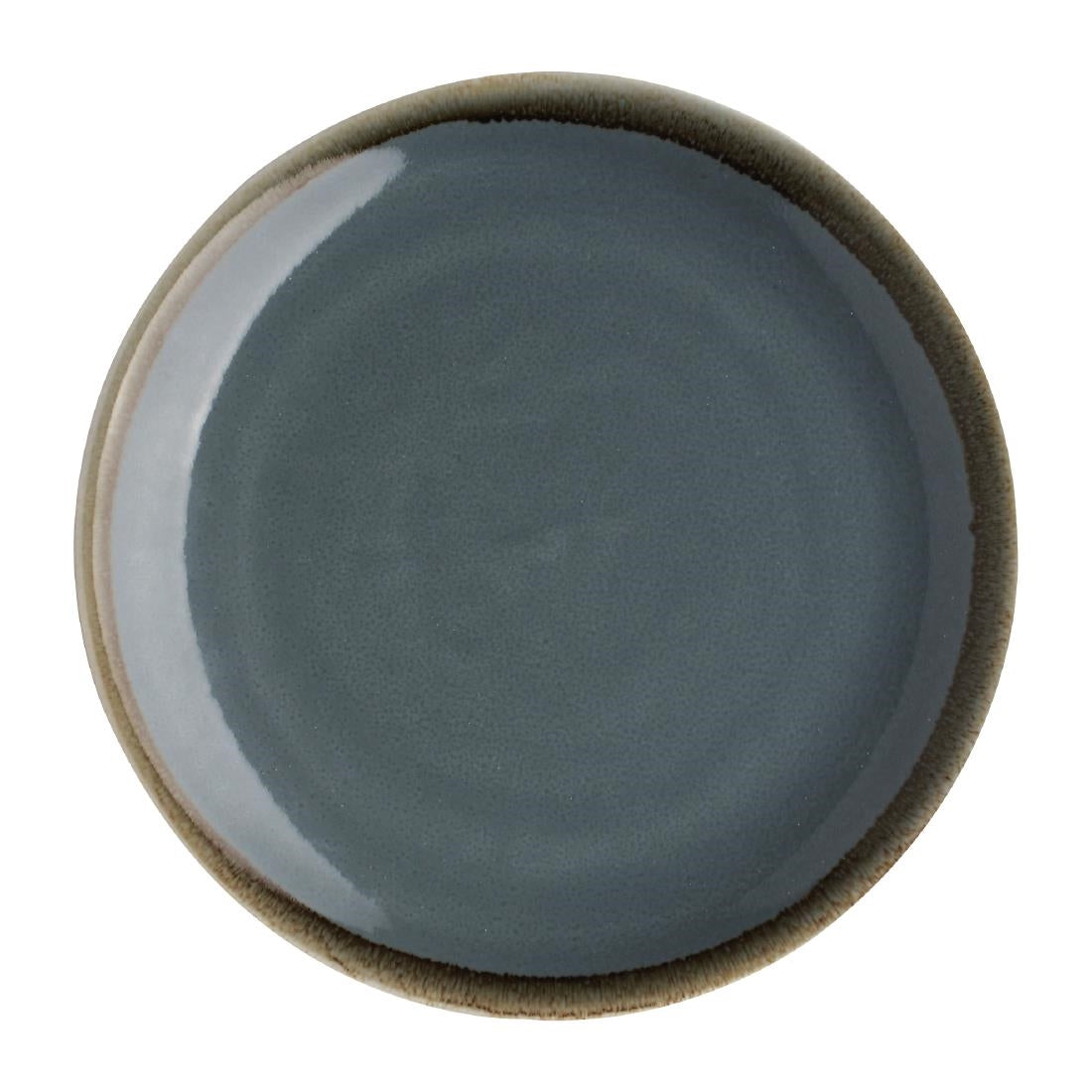 Olympia Kiln Round Coupe Plates Ocean 230mm (6 Pack)