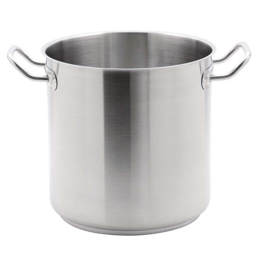 Vogue Stainless Steel Deep Stock Pot 24cm