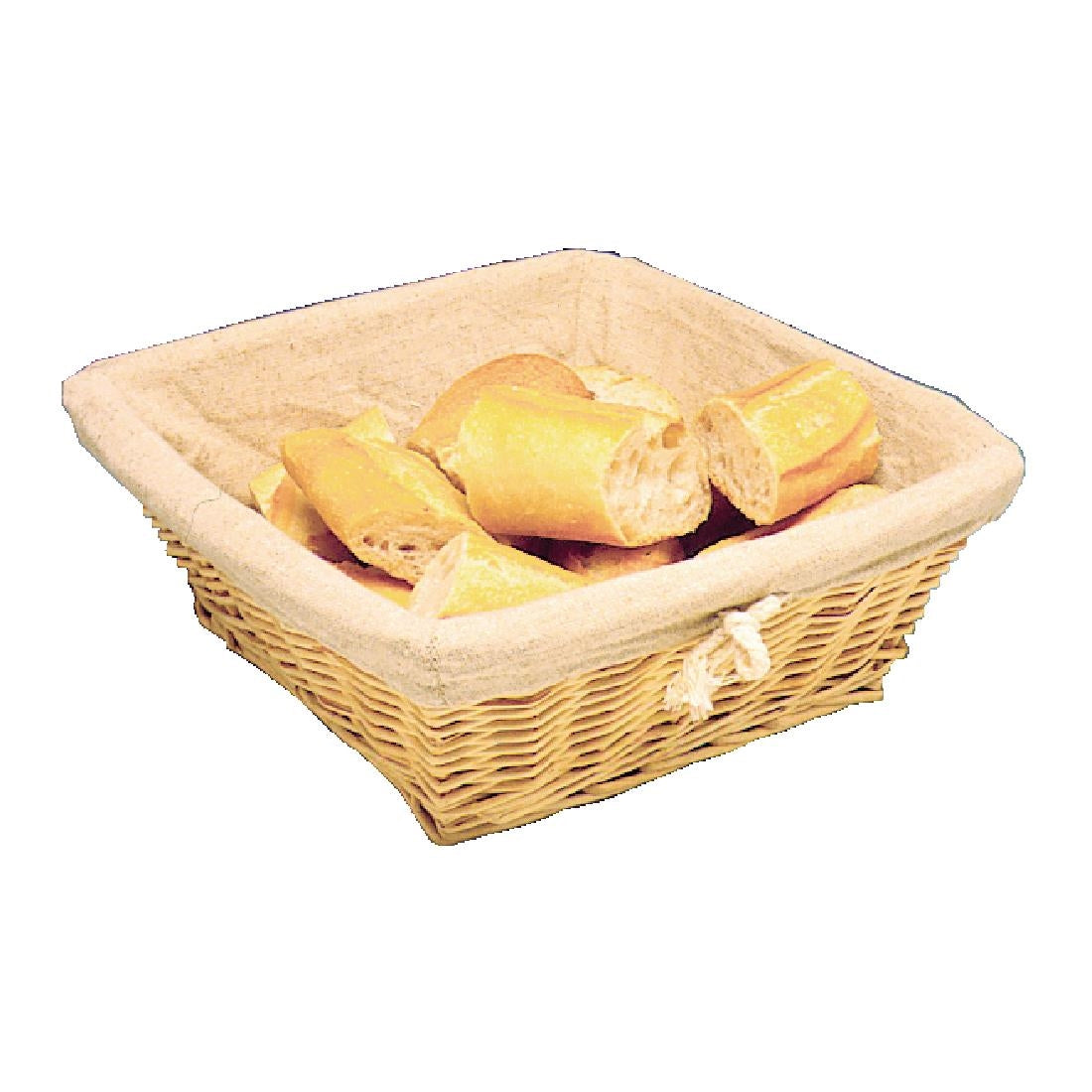 Olympia Wicker Square Basket