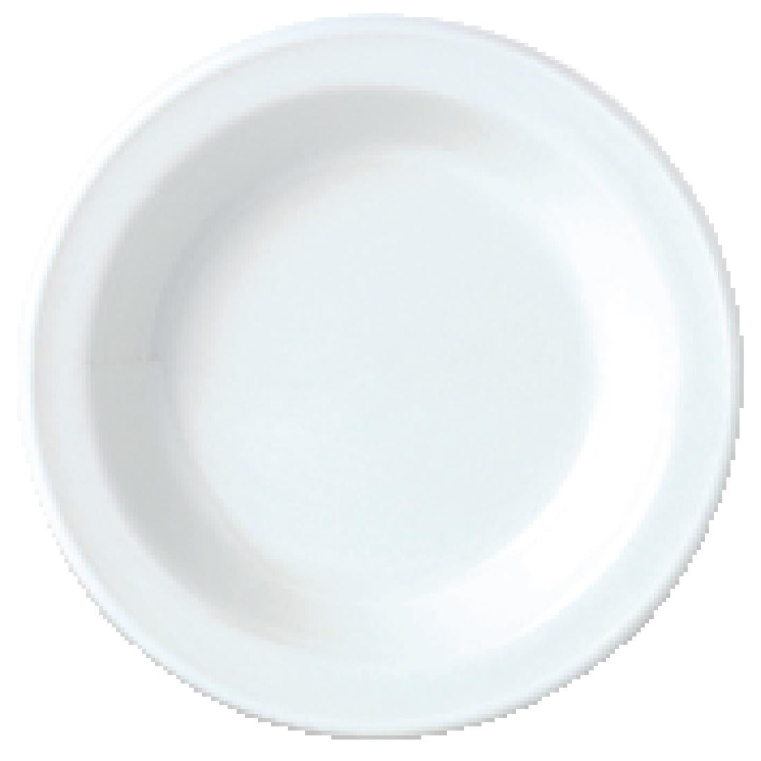 Steelite Simplicity White Butter Pad Dishes 102mm (24 Pack)