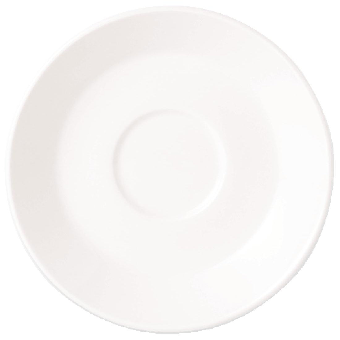 Steelite Simplicity White Slimline Saucers 150mm (36 Pack)