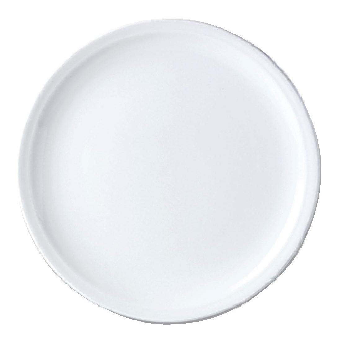 Steelite Simplicity White Pizza Plates 315mm (6 Pack)