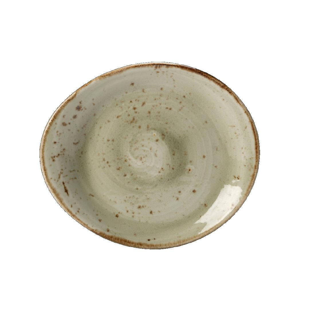 Steelite Craft Green Freestyle Plates 155mm (12 Pack)