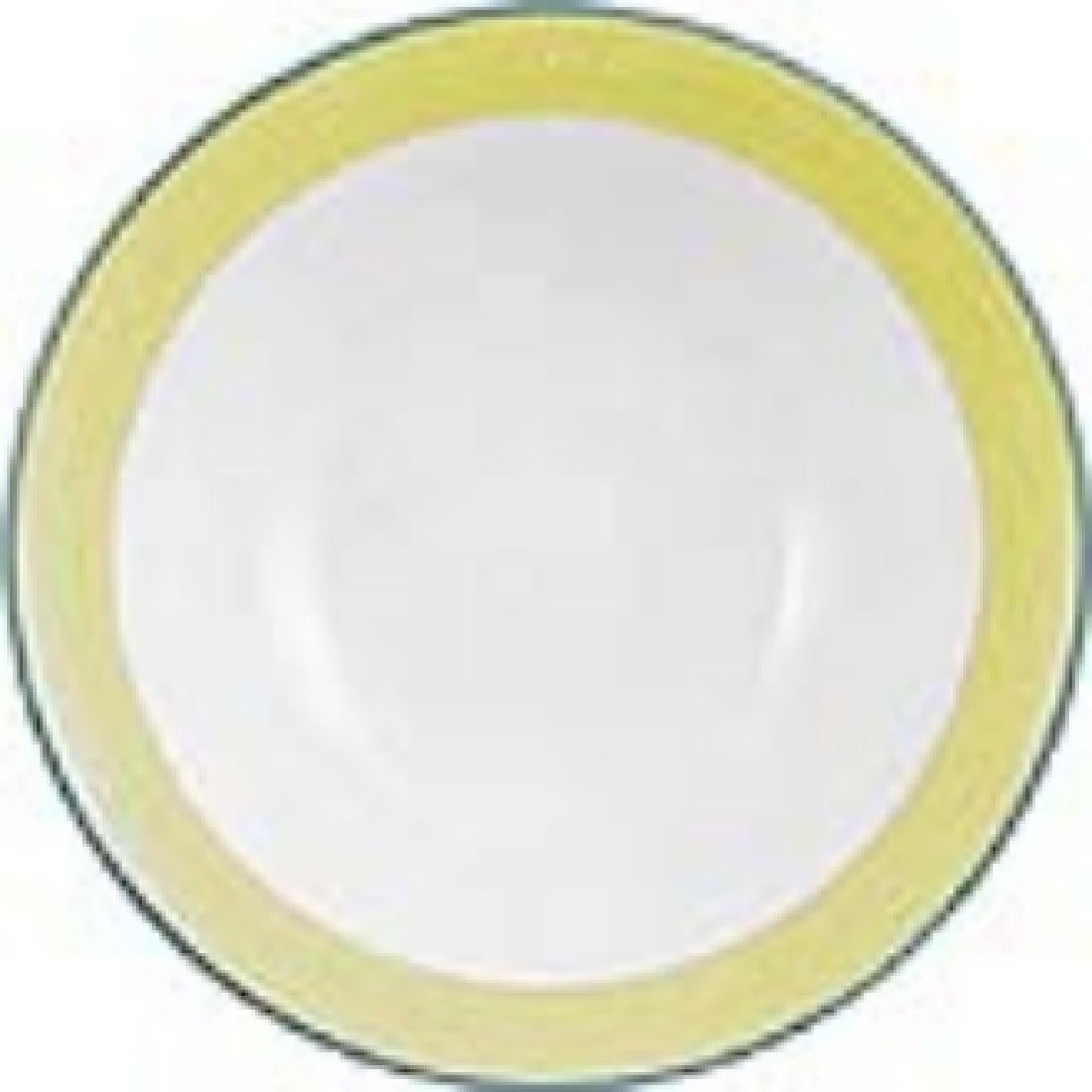 Steelite Rio Yellow Oatmeal Bowls 165mm (36 Pack)