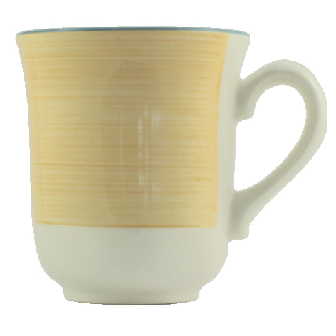 Steelite Rio Yellow Club Mugs 285ml (36 Pack)