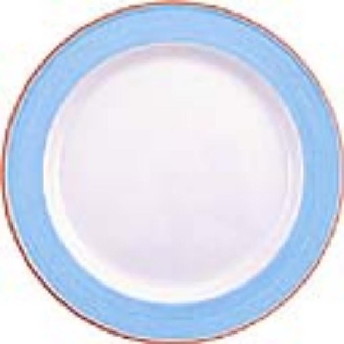 Steelite Rio Blue Service Plates 300mm (12 Pack)