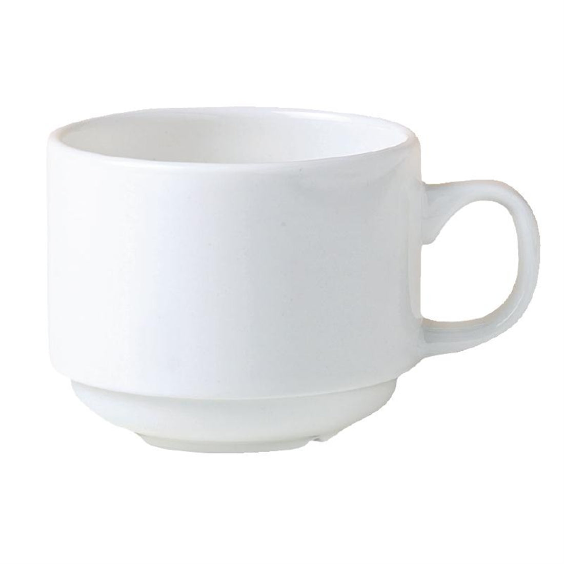 Steelite Monaco White Stacking Cups 212ml (36 Pack)